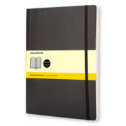 Блокнот Moleskine CLASSIC SOFT QP622 XLarge 190х250мм 192стр. клетка мягкая обложка черный