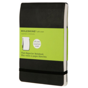 Блокнот Moleskine REPORTER SOFT QP813 Pocket 90x140мм 192стр. нелинованный мягкая обложка черный