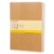 Блокнот Moleskine CAHIER JOURNAL QP422 XLarge 190х250мм обложка картон 120стр. клетка бежевый (3шт)