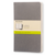 Блокнот Moleskine CAHIER JOURNAL CH318 Large 130х210мм обложка картон 80стр. нелинованный серый (3шт)