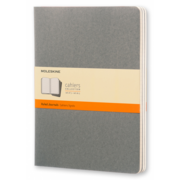 Блокнот Moleskine CAHIER JOURNAL CH321 XLarge 190х250мм обложка картон 120стр. линейка серый (3шт)