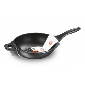 Сковорода ВОК (WOK) Tefal Supreme Gusto H1181974 круглая ручка несъемная (без крышки) черный (2100094924)