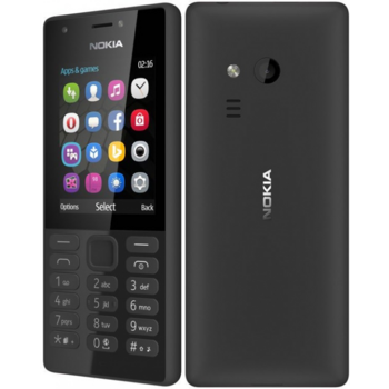 Мобильный телефон Nokia 216 Dual Sim черный моноблок 2Sim 2.4" 240x320 0.3Mpix GSM900/1800 MP3 FM microSD max32Gb