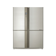 Холодильник Sharp Холодильник Sharp/ 183x89.2x77.1 см, объем камер 394+211, No Frost, морозильная камера снизу, бежевый