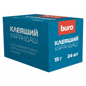 Клей-карандаш Buro 063000400 15гр