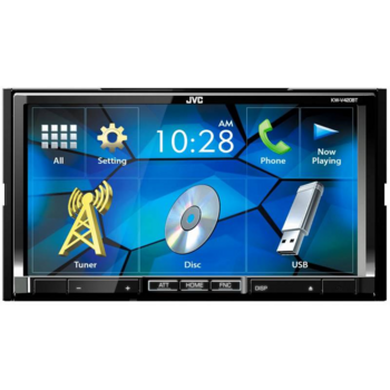 Автомагнитола CD DVD JVC KW-V420BT 2DIN 4x50Вт