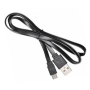 Кабель Buro BHP MICROUSB 1M FLAT USB (m)-micro USB (m) 1м черный плоский