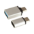 Ginzzu Переходник USB 3.1 Type-C / microUSB + USB 3.1 Type-C / USB 3.0 (GC-885S)