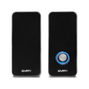 SVEN 325, чёрный, USB, акустическая система 2.0, мощность 2x3 Вт(RMS) SVEN 325, чёрный, USB, акустическая система 2.0, мощность 2x3 Вт(RMS)