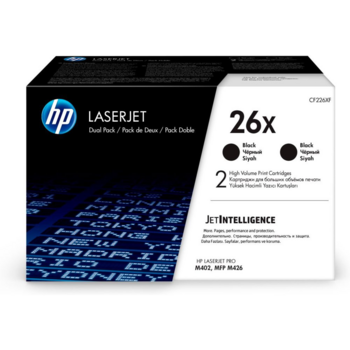 HP CF226XF/CF226XD Катридж Black для {M426fdn/M426fdw/M426dw/M402d/M402n/M402dn, (2x9000 стр.)}