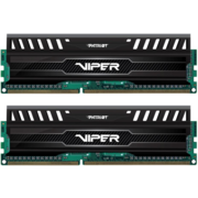 Модуль памяти PATRIOT Viper 3 Gaming DDR3 Общий объём памяти 16Гб Module capacity 8Гб Количество 2 1866 МГц Множитель частоты шины 10 1.5 В черный PV316G186C0K