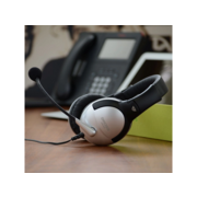 Наушники с микрофоном Koss SB45-USB черный/серебристый 2.4м мониторные оголовье (15116464)