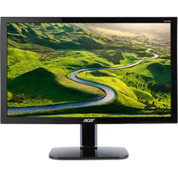 LCD Acer 24" KA240Hbid черный {TN 1920x1080, 5ms, 250cd/m2, 170°/160°, 100M:1, D-Sub, DVI, HDMI}