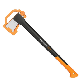 Топор Fiskars X21-L большой черный/оранжевый (1015642)