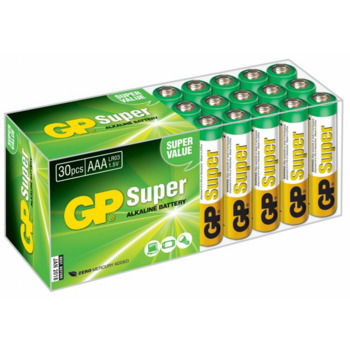 Батарея GP Super Alkaline 24A LR03 AAA (30шт)