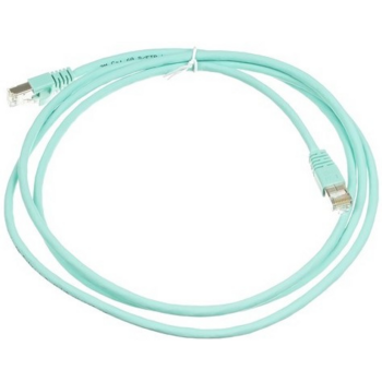 Патч-корд Corning FQ100007399 UTP вилка RJ-45-вилка RJ-45 кат.6А 3м аквамарин ПВХ