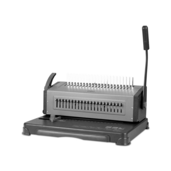Переплетчик Deli 3874 A4/перф.25л.сшив/макс.450л./пластик.пруж. (6-51мм)