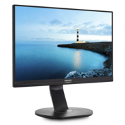 Монитор 23,8" Philips 241B7QPJKEB 1920x1080 IPS LED 16:9 5ms VGA HDMI DP 1*USB3.0 20M:1 178/178 250cd Webcam HAS Pivot Tilt Swivel Speakers PowerSensor Black