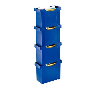 Бокс для подвесных папок Leitz Plus 19930335 синий