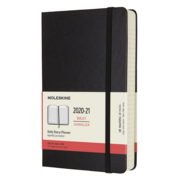 Ежедневник Moleskine ACADEMIC Large 130х210мм датир.18мес 592стр. черный