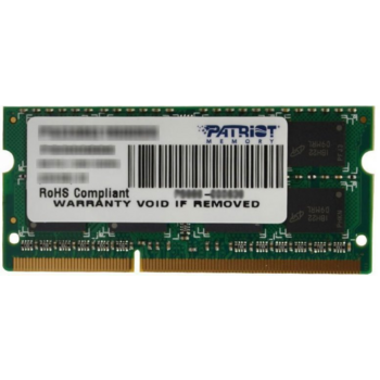 Память DDR3L 2Gb 1600MHz Patriot PSD32G1600L2S RTL PC3-12800 CL11 SO-DIMM 204-pin 1.35В