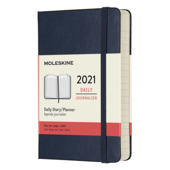 Ежедневник Moleskine CLASSIC Pocket 90x140мм 400стр. синий сапфир