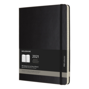 Еженедельник Moleskine PRO VERTICAL XL 190х250мм 264стр. черный