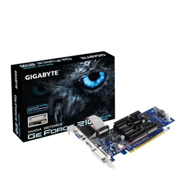 Видеокарта PCIE16 210 1GB GDDR3 GV-N210D3-1GI V6.0 GIGABYTE