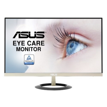 ASUS LCD 23.8" VZ249Q черный-золотой {IPS LED 1920x1080 75Hz 5ms 8bit(6bit+FRC) 1000:1 250cd 178/178 D-Sub HDMI DisplayPort AudioOut 2x1.5W}