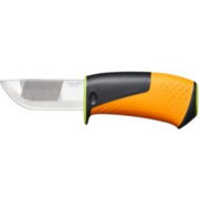 Нож для тяжелых работ с точилкой 1023619 FISKARS