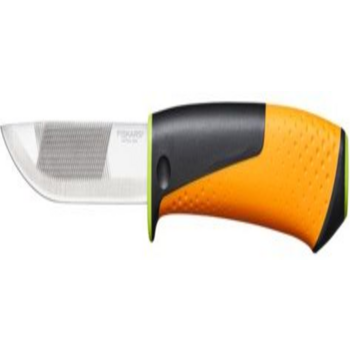 Нож для тяжелых работ с точилкой 1023619 FISKARS