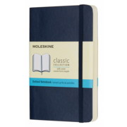 Блокнот Moleskine CLASSIC SOFT QP614B20 Pocket 90x140мм 192стр. пунктир мягкая обложка синий сапфир