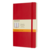 Блокнот Moleskine CLASSIC SOFT QP616F2 Large 130х210мм 192стр. линейка мягкая обложка фиксирующая резинка красный