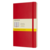 Блокнот Moleskine CLASSIC SOFT QP617F2 130х210мм 192стр. клетка мягкая обложка фиксирующая резинка красный