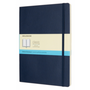 Блокнот Moleskine CLASSIC SOFT QP624B20 XLarge 190х250мм 192стр. пунктир мягкая обложка синий сапфир