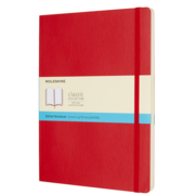 Блокнот Moleskine CLASSIC SOFT QP624F2 XLarge 190х250мм 192стр. пунктир мягкая обложка красный