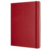 Блокнот Moleskine CLASSIC QP091F2 XLarge 190х250мм 192стр. клетка твердая обложка фиксирующая резинка красный