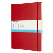 Блокнот Moleskine CLASSIC QP093F2 XLarge 190х250мм 192стр. пунктир твердая обложка красный