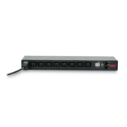 Панель питания распределительная APC Rack PDU, Switched, 1U, 16A, 208/230V, (8)C13