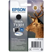 Картридж струйный Epson T1301 C13T13014012 черный (945стр.) (25.4мл) для Epson B42WD