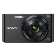 Цифровая фотокамера Sony CYBER-SHOT DSC-W830 [DSCW830B.RU3] Black {20.1Mpix,8x opt zoom,2.7"LCD}