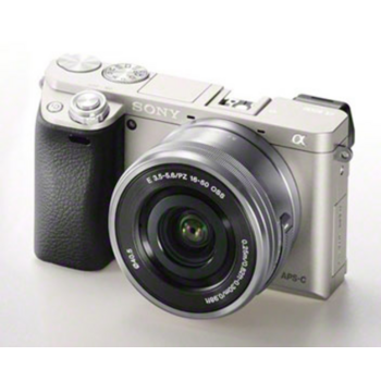 Фотоаппарат Sony Alpha A6000LS серебристый 24.3Mpix 3" 1080p WiFi E PZ 16-50мм f/3.5-5.6 OSS NP-FW50