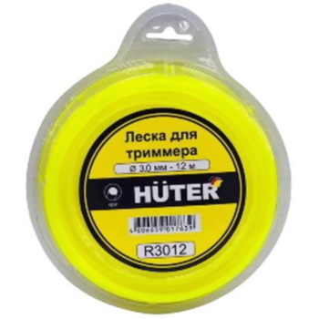 Леска для садовых триммеров Huter R3012 d=3мм L=12м для Huter GGT-1900S(T) (71/2/1)