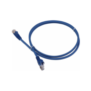 Патч-корд Lanmaster LAN-PC45/U6-2.0-BL UTP вилка RJ-45-вилка RJ-45 кат.6 2м синий LSZH (уп.:1шт)