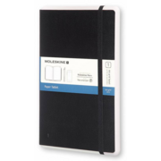 Блокнот Moleskine PAPER TABLET PTNL34HBK01 Large 130х210мм 176стр. пунктир твердая обложка черный