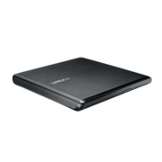 Привод DVD-RW Lite-On ES-1 черный USB slim внешний