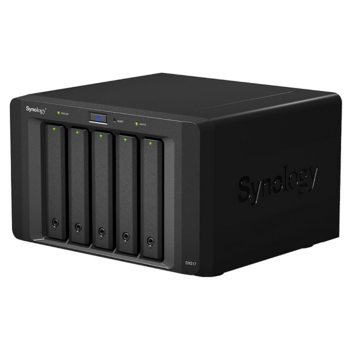 Устройство расширения Synology Expansion Unit for DS1517+,1817+,DS718+,NVR1218,DS1520+,DS920+,DS720+,DS1621+,DS1621xs+,DVA3221 /upto 5hot plug HDDs SATA(3,5' or 2,5')/1xPS incl eSATA Cbl