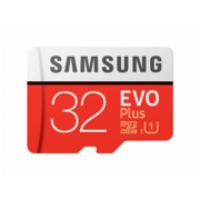 Карта памяти Micro SecureDigital 32Gb Samsung EVO Plus V2 Class 10 MB-MC32GA/RU/IN/APC {MicroSDXC Class 10 UHS-I U1, SD adapter}