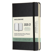 Еженедельник Moleskine ACADEMIC WKNT Pocket 90x140мм датир.18мес 208стр. черный