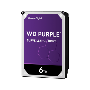 Жесткий диск WD Original SATA-III 6Tb WD60PURZ Video Purple (5400rpm) 64Mb 3.5"